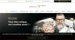 Desktop Screenshot of opticien-davrillon-oignies.fr